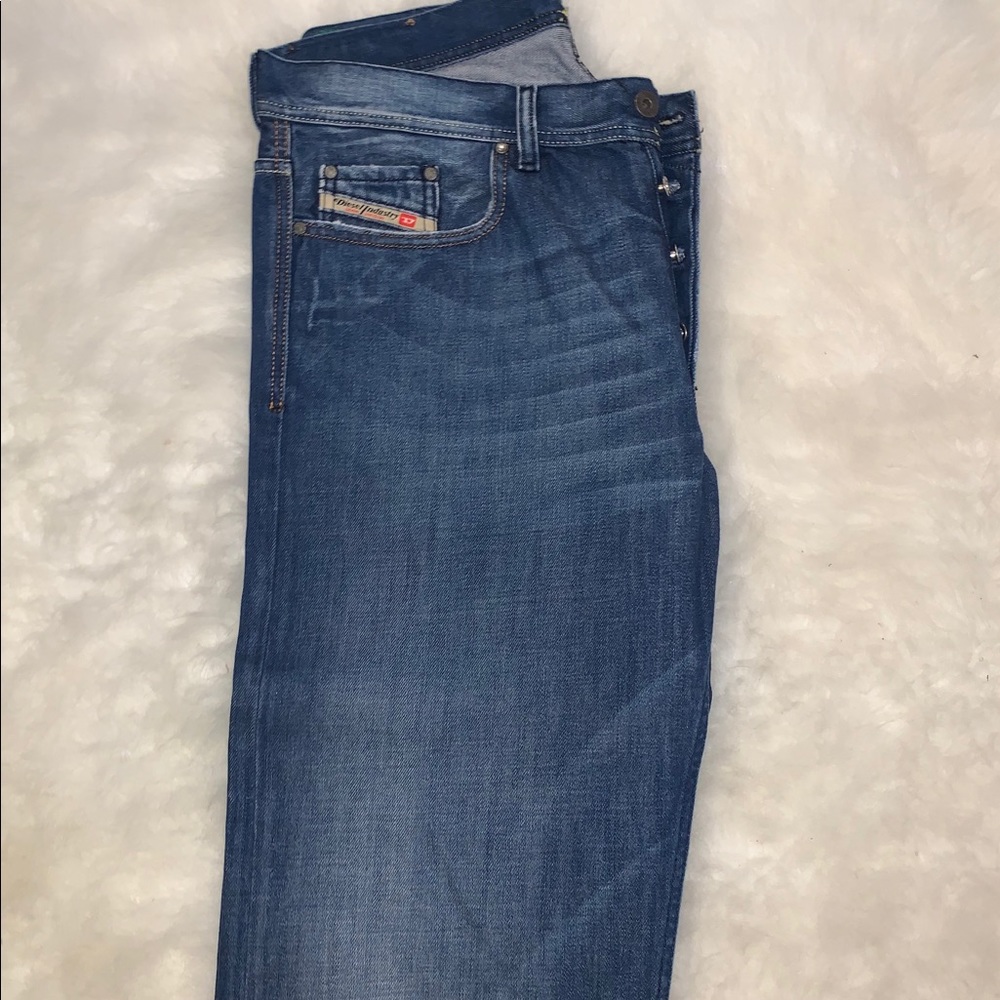 Diesel straight Blue Denim Jeans